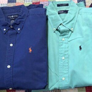 4 Boys Polo Short Sleeve Button Down Shirts